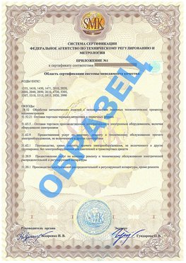 Приложение 1 Новоаннинский Сертификат ГОСТ РВ 0015-002